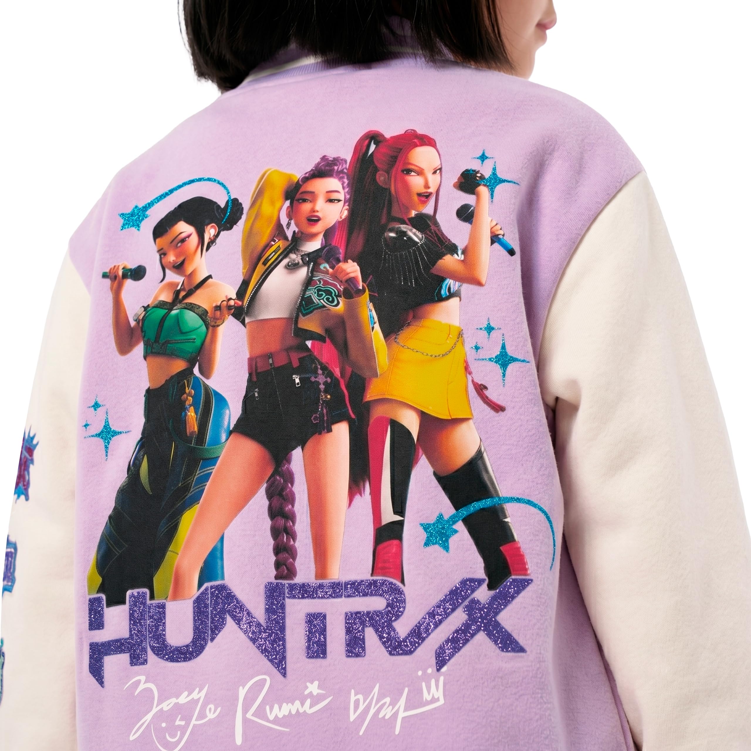 Blouson bombardier Varsity K-Pop Demon Hunters HUNTR/X 8-9 ans – Image 4