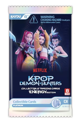 Cartes Kayou Energy 001B : 16 boosters KPop Demon Hunters