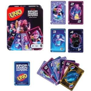 UNO KPop Demon Hunters Mattel Games